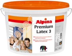 Водно–дисперсионная краска ALPINA PREMIUMLATEX 3 B1 (10 л)